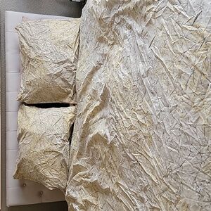 West Elm Duvet and Euro Sham Covers Set